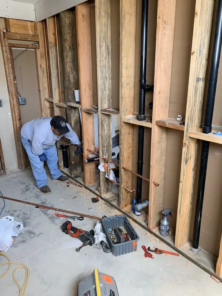 Commercial rough-in plumbing for Commercial Plumbing in East Watertown